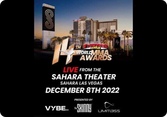 Limitless X Attends and Sponsors The 14th Annual World MMA Awards