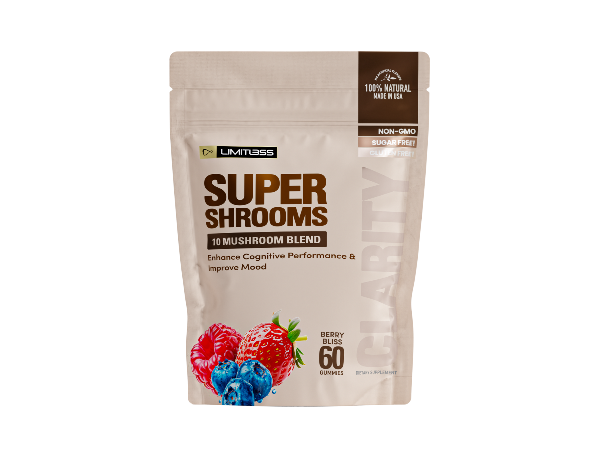 Limitless Limitless SuperShrooms Smart Focus Gummies — product image