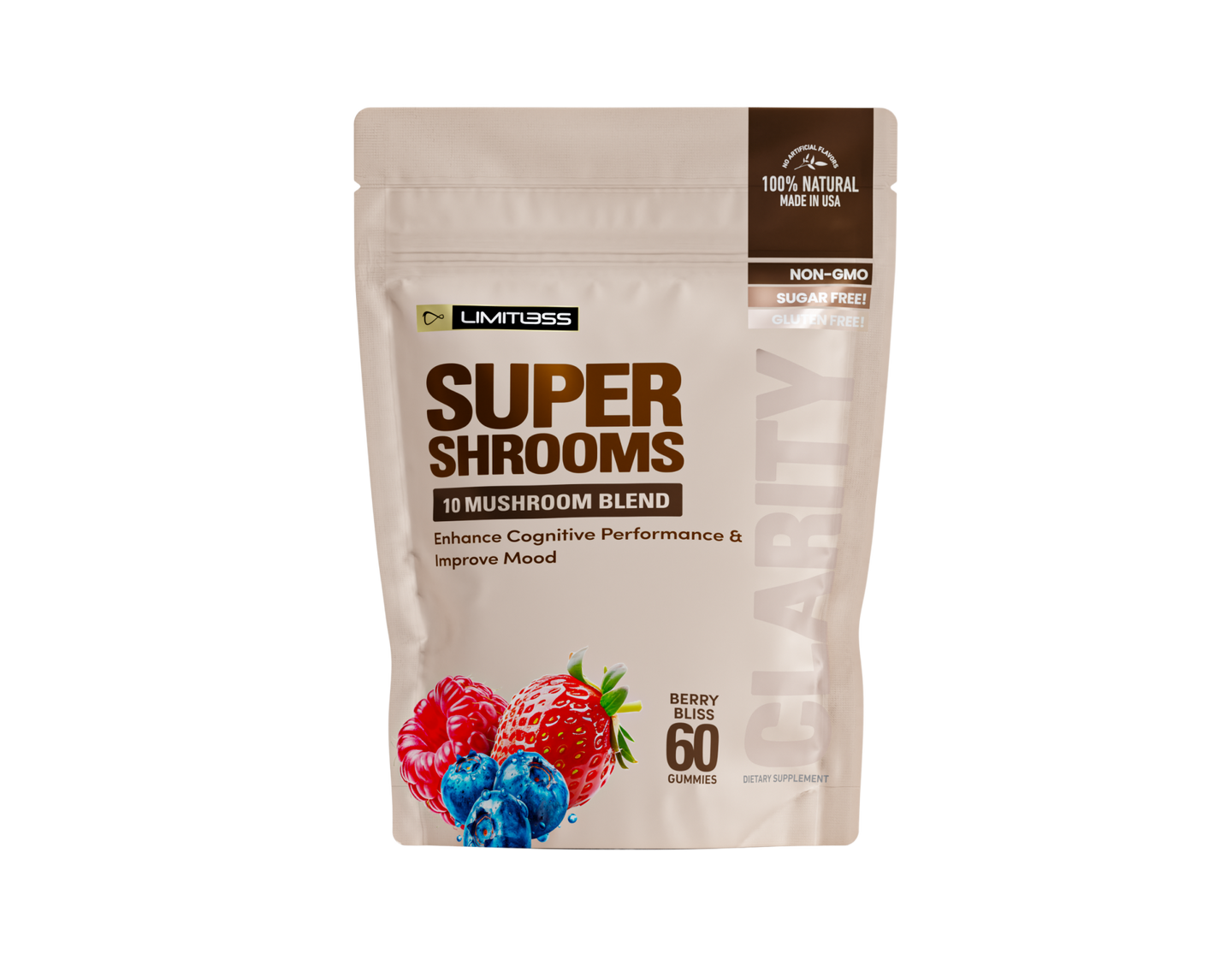 Supershroom Smart Focus Gummies