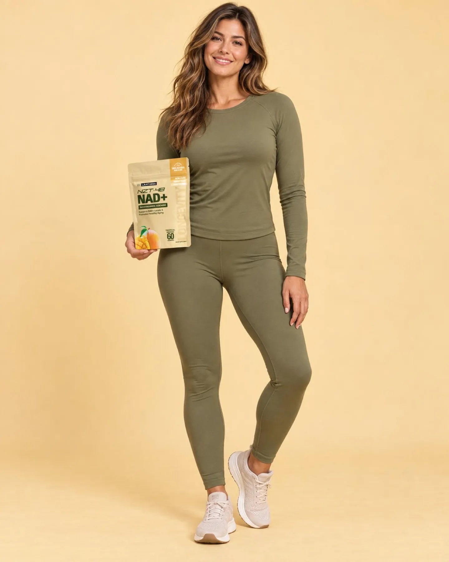 Post-workout with the pouch in hand
